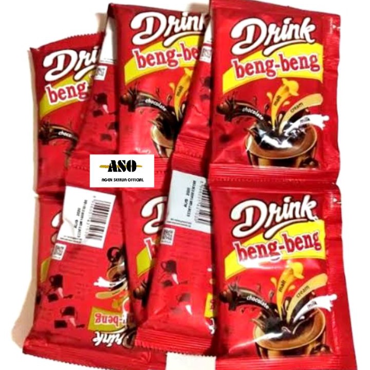 

Ready Stock❉← DRINK BENG-BENG DRINK 30gr MINUMAN COKELAT BUBUK RENCENG ( ISI 10) L73