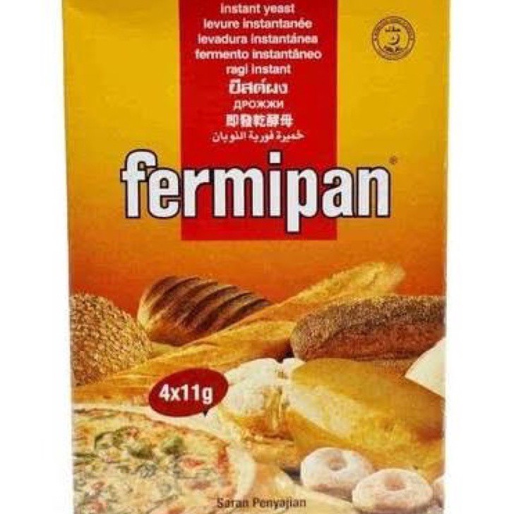 

Terupdate Fermipan Ragi instant 1 box isi 4 x 11gr sachet Ready