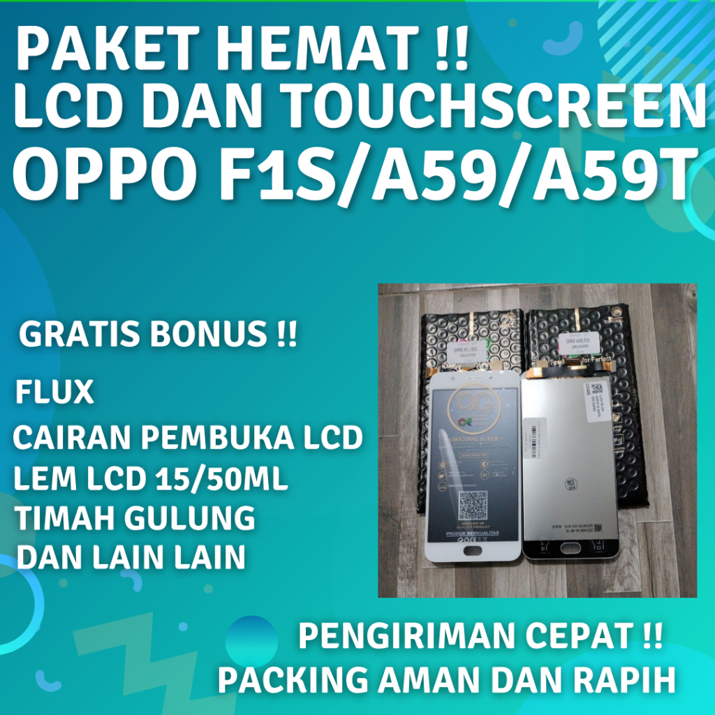 Layar Lcd Original Hp Oppo F1s Fullset Touchscreen Ori