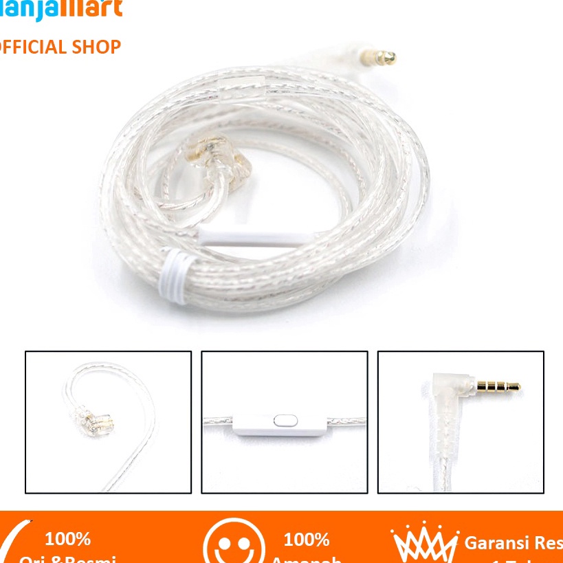Ready Stock KZ Flat Cable SIlver Plated OFC Kabel KZ ZSN Pro X ZS10 Pro ZSX ZAX DQ6 EDX Pro ZEX Pro 