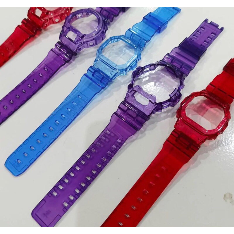 Bazel dan Strap Jelly Gshock G8900 GR8900