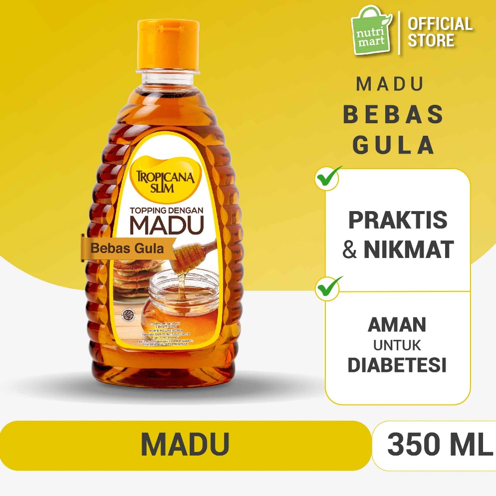 

Re44dy Tropicana Slim Madu 350ml - Bebas Gula Berkah Shopee