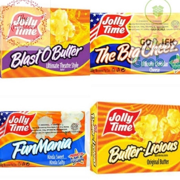 

Best Product Jolly Time Popcorn All Variants ☍✭✽