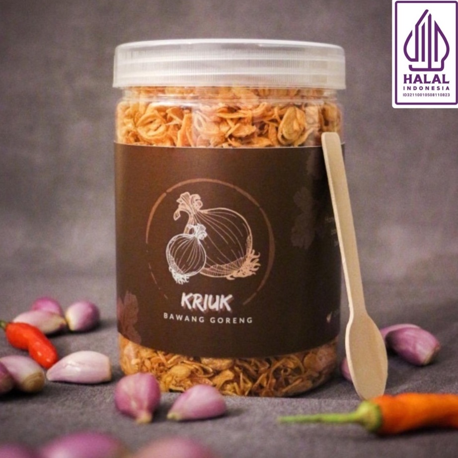 

[KODE 8PBNI] Bawang Goreng Premium KRIUK / Premium Fried Shallots KRIUK