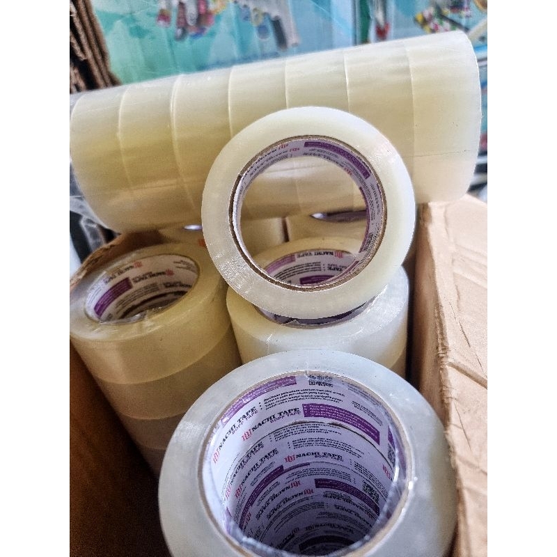 

lakban nachi isolasi opp tape clear white 36mm 100y