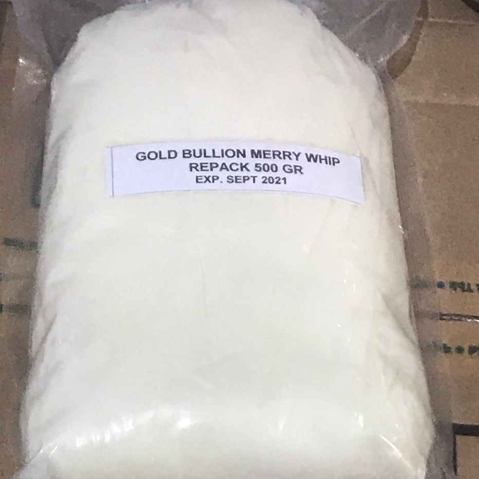 

Pasti Murah Merry Whip Gold Bullion 500gr !!! Promo