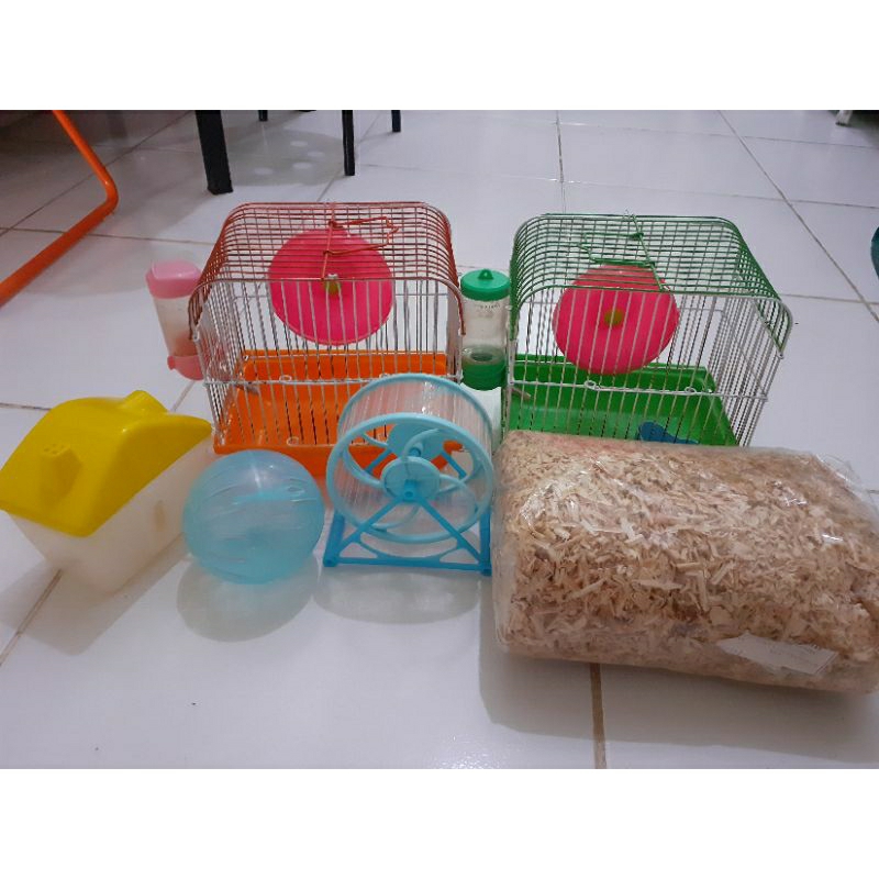 kandang hamster preloved
