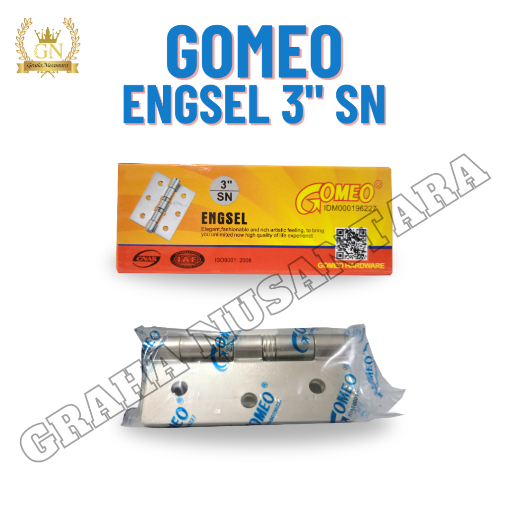 Engsel Pintu Jendela Gomeo 3" SN