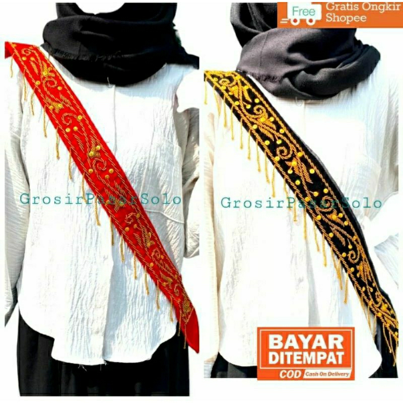 Selempang Aksesoris Tari Atau Panah | Srempang