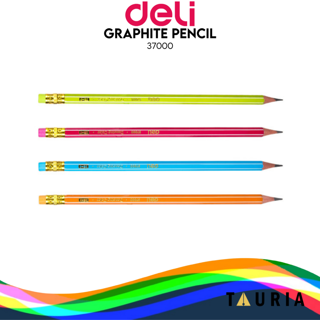 

Deli Graphite Pencil / Pensil Kayu 2B Kualitas Bagus 37000