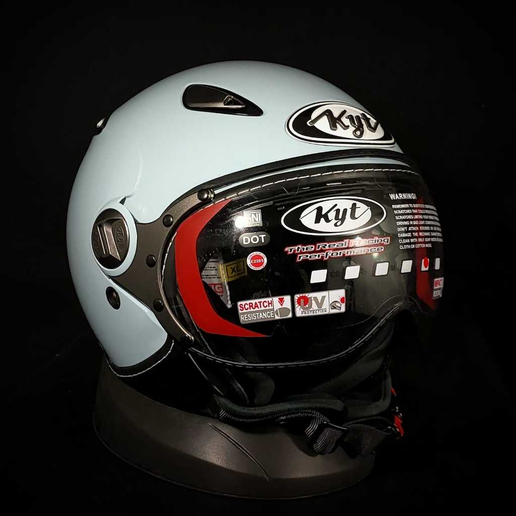 HELM KYT ELSICO SOLID - STEEL BLUE / HELM KYT ELSICO ORIGINAL / HELM KYT ELSICO ORIGINAL / HELM KYT 