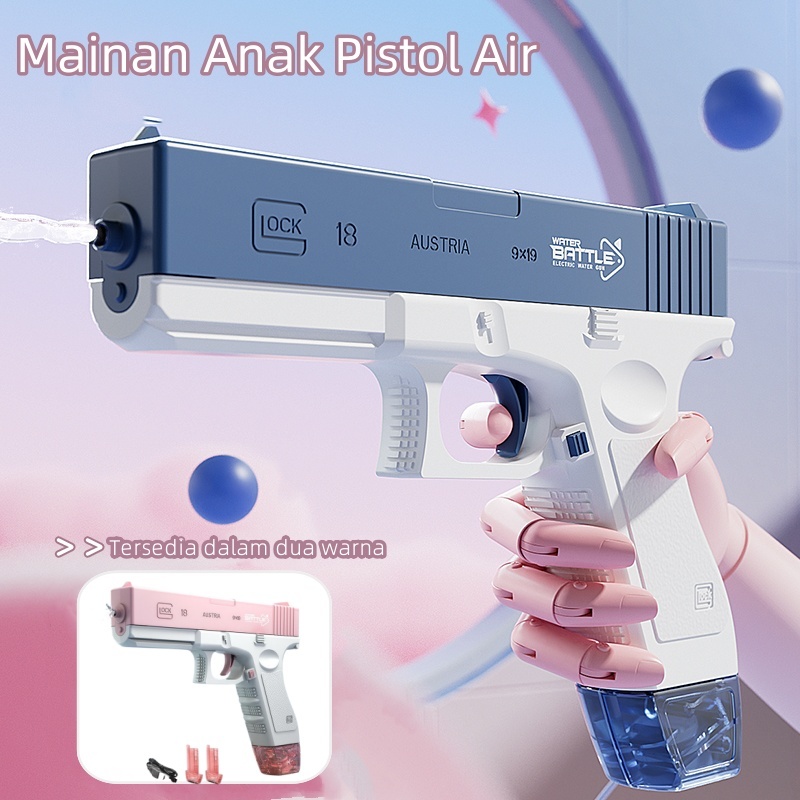 Pistol Air Elektrik Anak-anak/Mainan  Water gun/Mainan Anak Pistol Air Water Gun Tekanan Tinggi