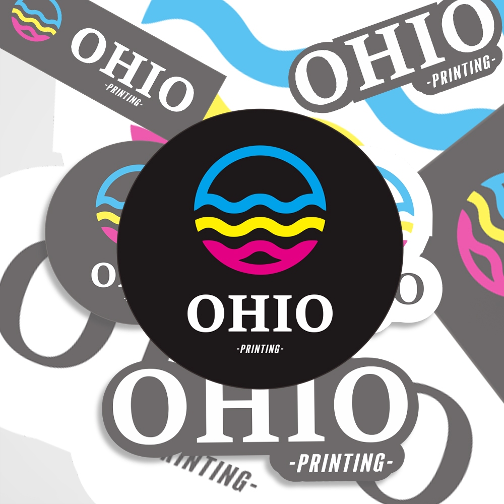 

Ohiio * Sticker pack Ohio Printing isi 3 pcs