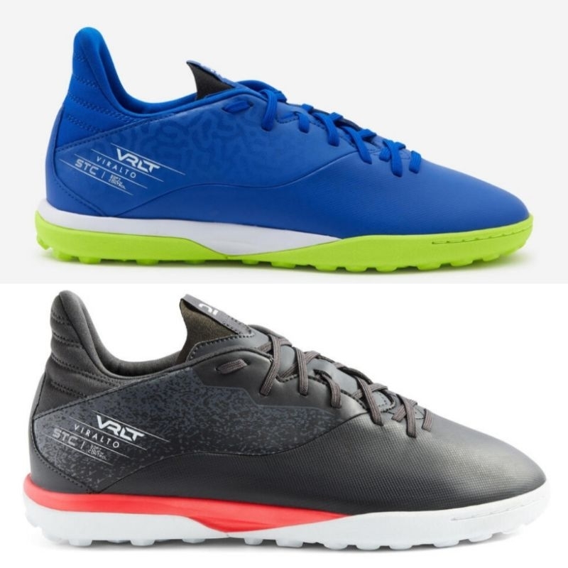 Sepatu Futsal Rumput Sintetis Dewasa - Blue/Black