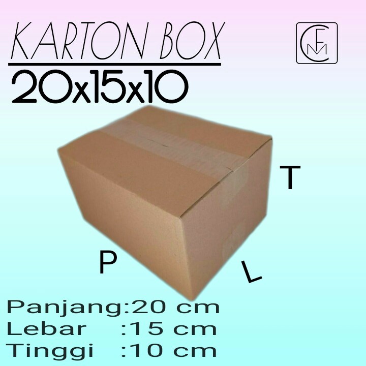 

Karton Box Ukuran 20x15x10 Kardus packing/kardus murah/kardus mini/kardus polos