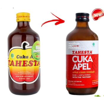 

TAHESTA CUKA APEL 320 ML