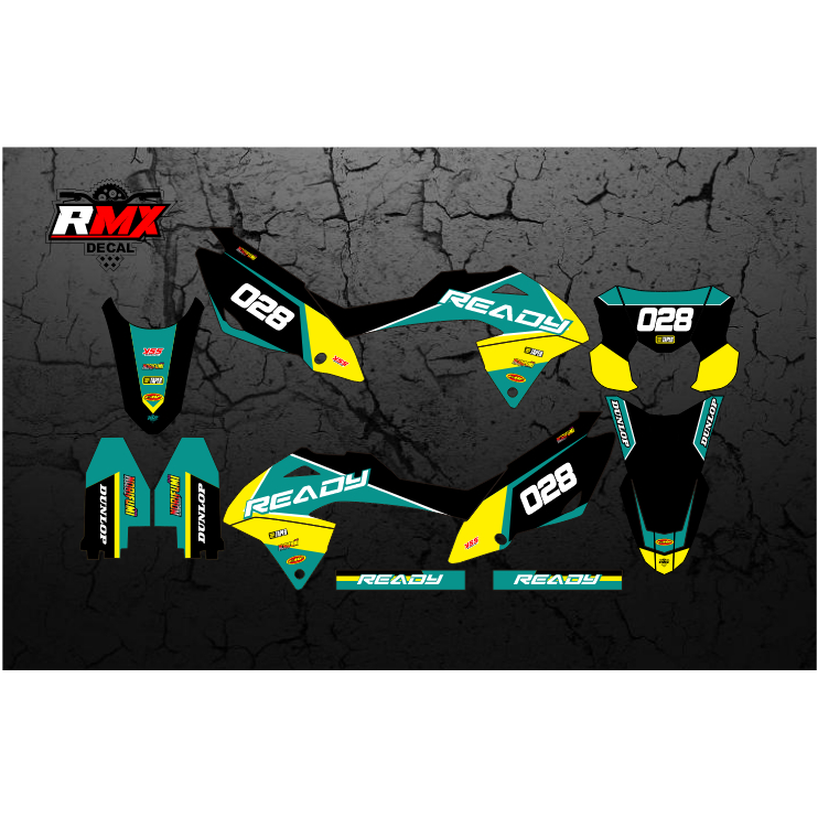 DECAL KLX BF FULLBODY (051) DEKAL STIKER KLX 150 BF/G/L/SE/EXTREME/NEW 2016 2017 2018 2019 2020 2021
