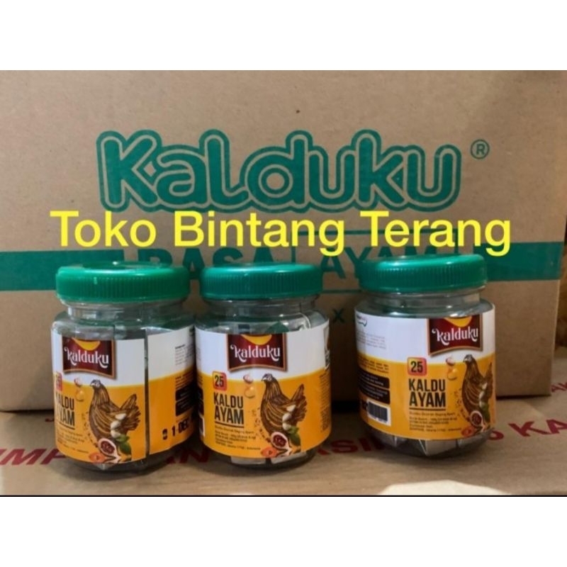 

Bumbu Ayam/Udang KALDUKU 1 Toples 100 gr gram isi 25 cube/blok x @4 gram