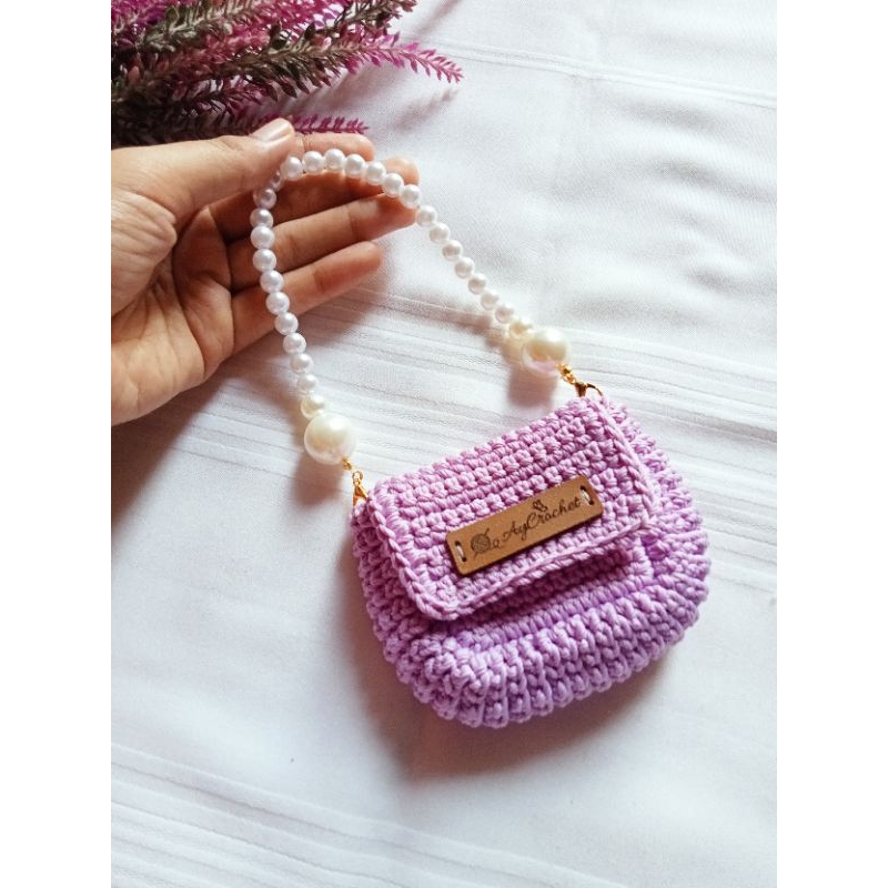 STRAP HAND BAG MUTIARA  | STRAP BAG | STRAP MANIK-MANIK