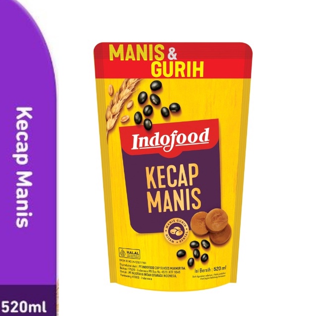 

[KODE YBLHJ] Kecap Indofood Manis 520 ML Pc
