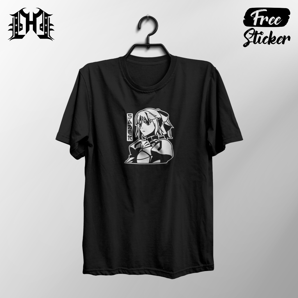 Kaos Saber Artoria Pendragon Anime Fate Stay Night