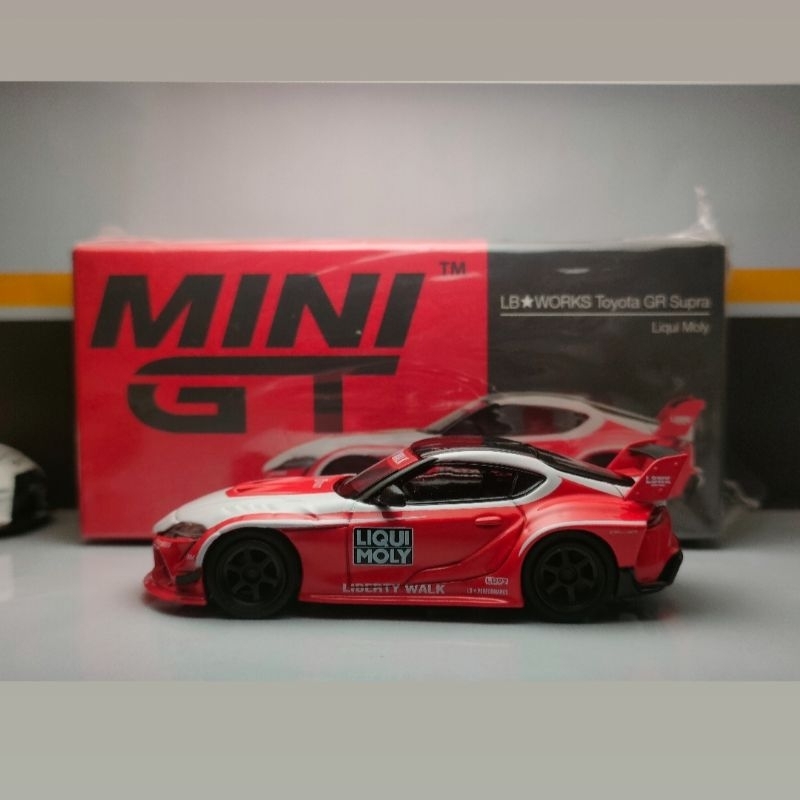 Mini GT 290 LB Works Toyota GR Supra Liqui Moly