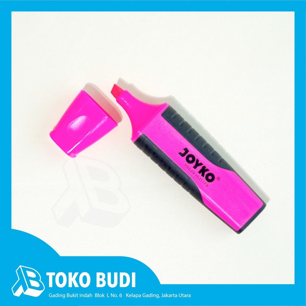 

Joyko Highlighter Spidol - Pink