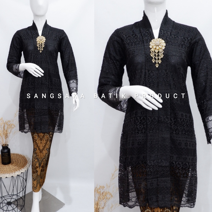 MODEL DEP975 Kebaya Tunik / Tunik Brokat / Kebaya Modern / Kebaya tile / Kebaya Favorite / Batik Cou