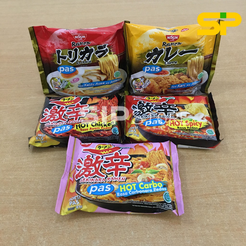 

Nissin Gekikara Ramen Pas / Nissin Torikara Ramen Pas / Ramen Ala Jepang / Ramen Nissin pas