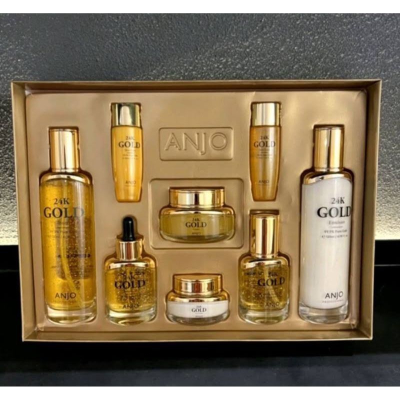 skincare Anjo Gold 24k glow up