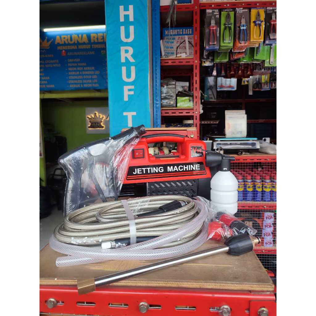 Mesin Jet Cleaner Listrik 750 Watt Bonchi X Gudang Jatek Kekuatan Real 70 Bar