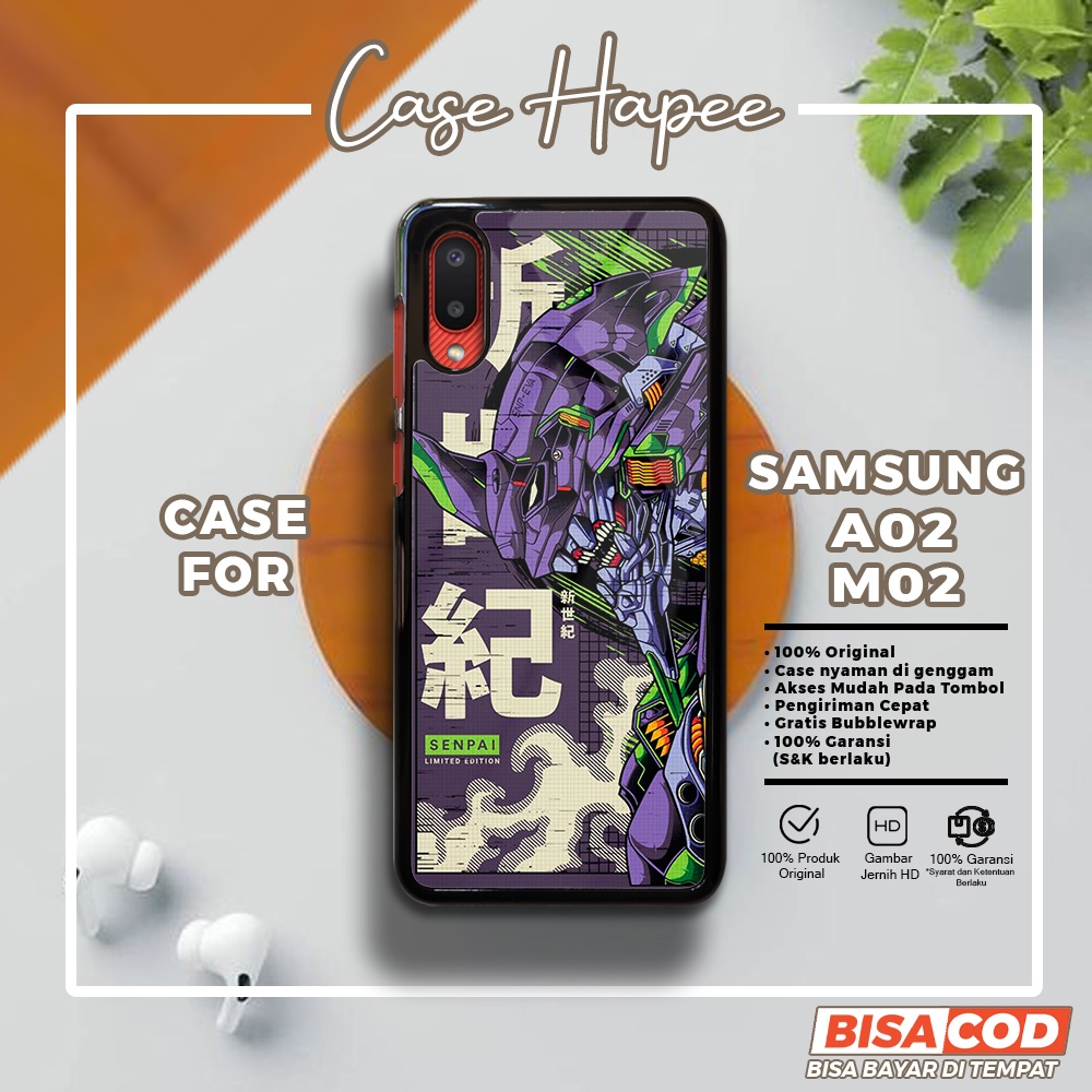 Case Samsung A02 M02 Casing Samsung A02 M02 [EVAN] Casehapee Case Glossy Case Aesthetic Custom Case 