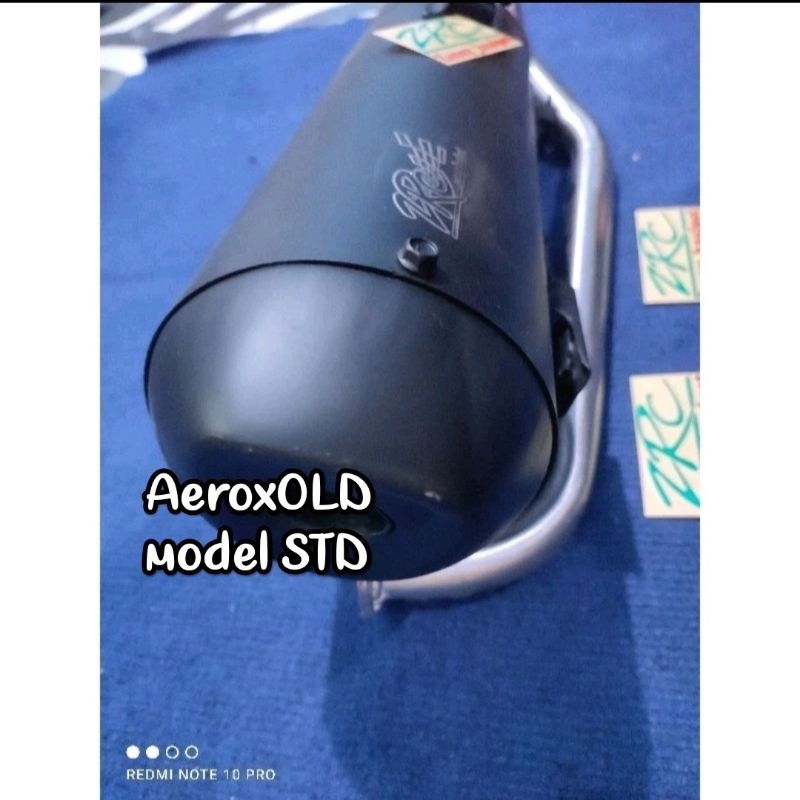 Knalpot AEROX OLD model STD  by ZRC