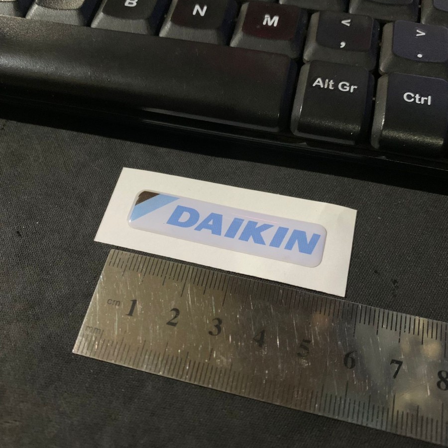 

Sticker Timbul Resin Daikin Stiker Lycal 3D Logo Kecil Satuan