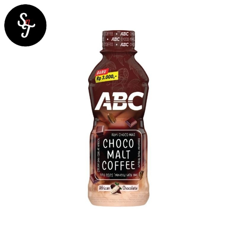 

[SnT] Minuman ABC Coffe Drink Chocomalt Coffe | ABC Coffe Drink Milk Coffe (Kopi Susu) 200ml