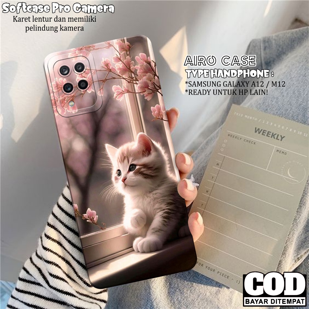 Softcase Samsung Galaxy A12/ M12 - Case Samsung Galaxy A12/ M12 - Casing Samsung Galaxy A12/ M12 -  