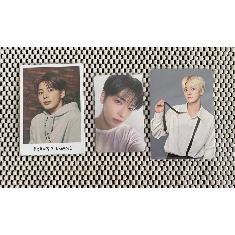 TXT photocard Taehyun POB weverse japan holo love wvj