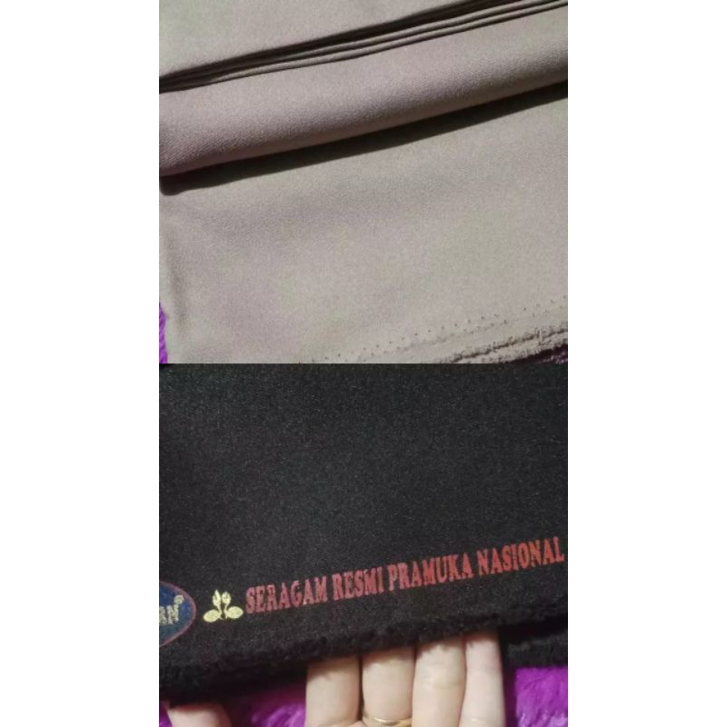 Bahan Kain Seragam Resmi Pramuka Nasional
