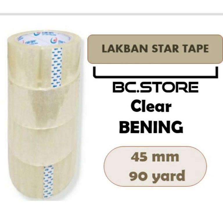 

Terk!!ni LAKBAN ( 6 PCS ) CLEAR BENING (PUTIH), BENING & COKLAT LENGKET STAR TAPE KUALITAS TERBAIK MURAH 90 YARD X 45MM (2INCH) #lakban #isolasi #selotip #tapeperekat #pengikatpelengket #lakbanmurah #lakbanopp #lakbankualitasterbaik #perlengkapankantor C