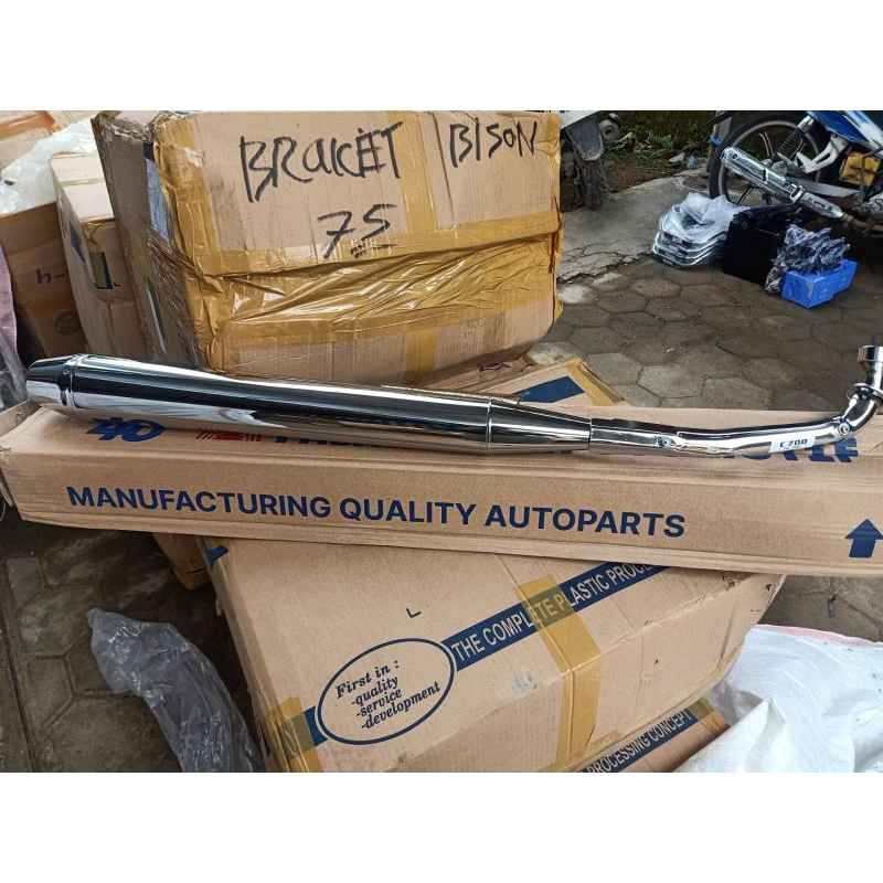 knalpot Honda c700 c800 supercub Astrea 800