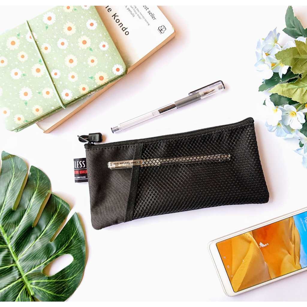

Limitless _ Pouch CORLA Serbaguna Bahan Codura / Tempat Pensil Pria Wanita