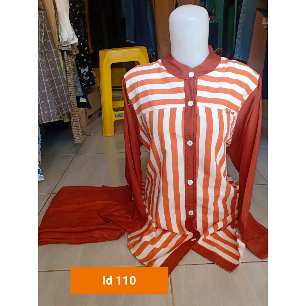 baju anak motif garis