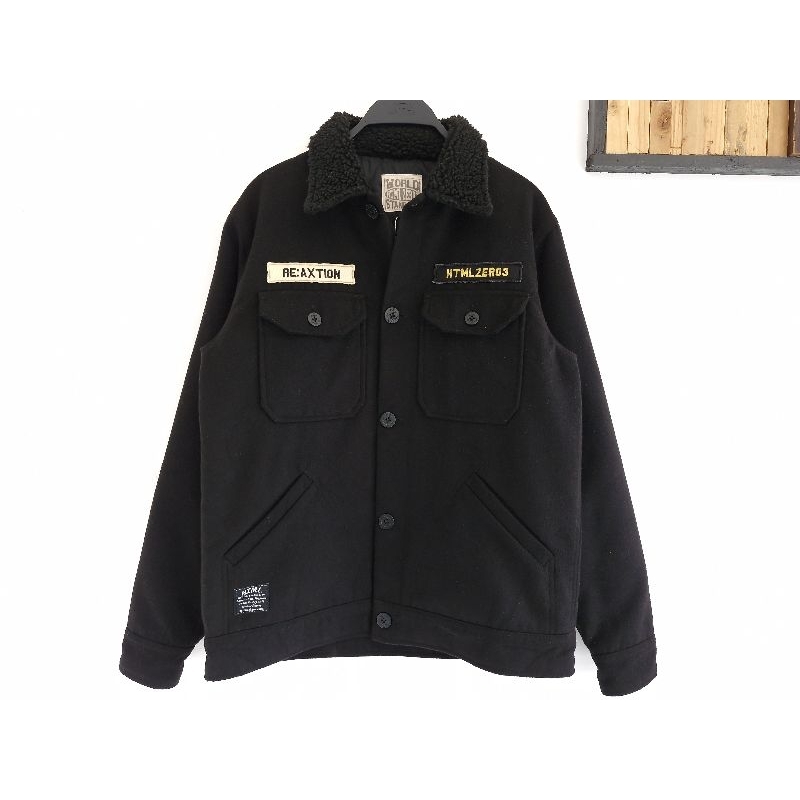 jaket wool htmlzero3 japan size M