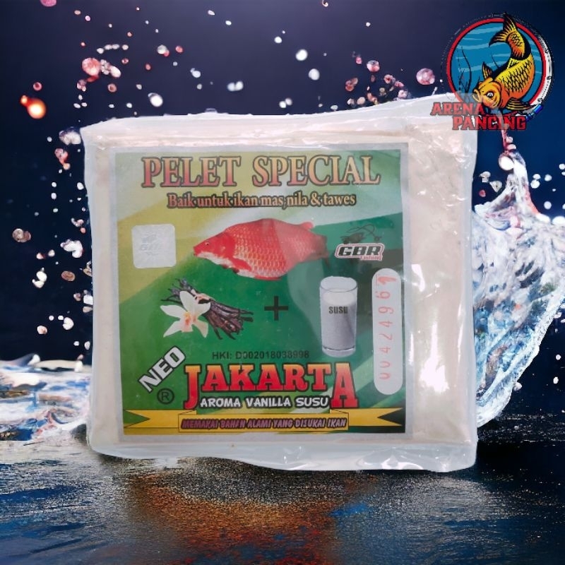 Umpan Pancing Pelet Special Neo Jakarta Aroma Vanilla Susu