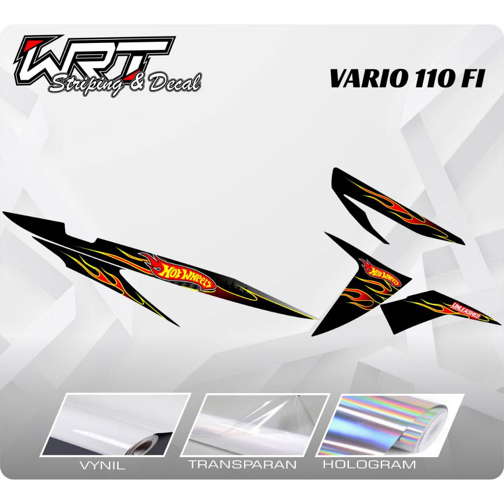 Striping Vario 110 Fi-Stiker Vario 110 FI HotWheels