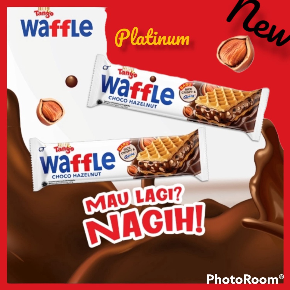 

Kirim Langsung Waffle Choco Hazelnut NEW Product Tango 300 g / 12 Pcs @ 25 g