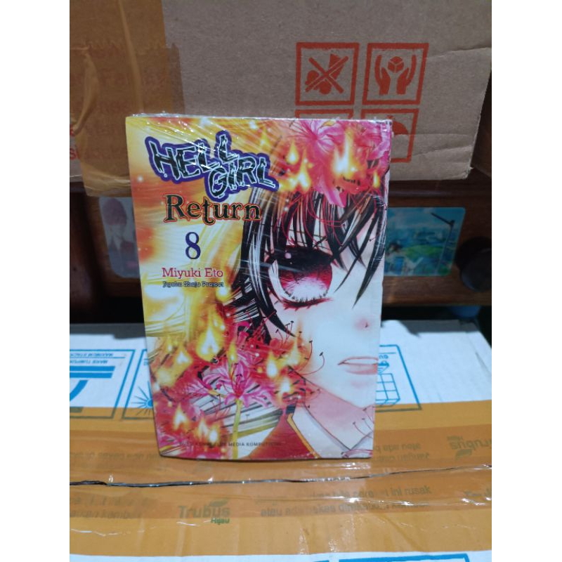 komik hell girl return 8 segel / komik hell girl return vol 8 segel