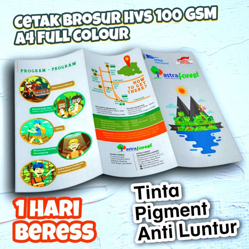 

Cetak Brosur A4 HVS 100GSM Sehari beres