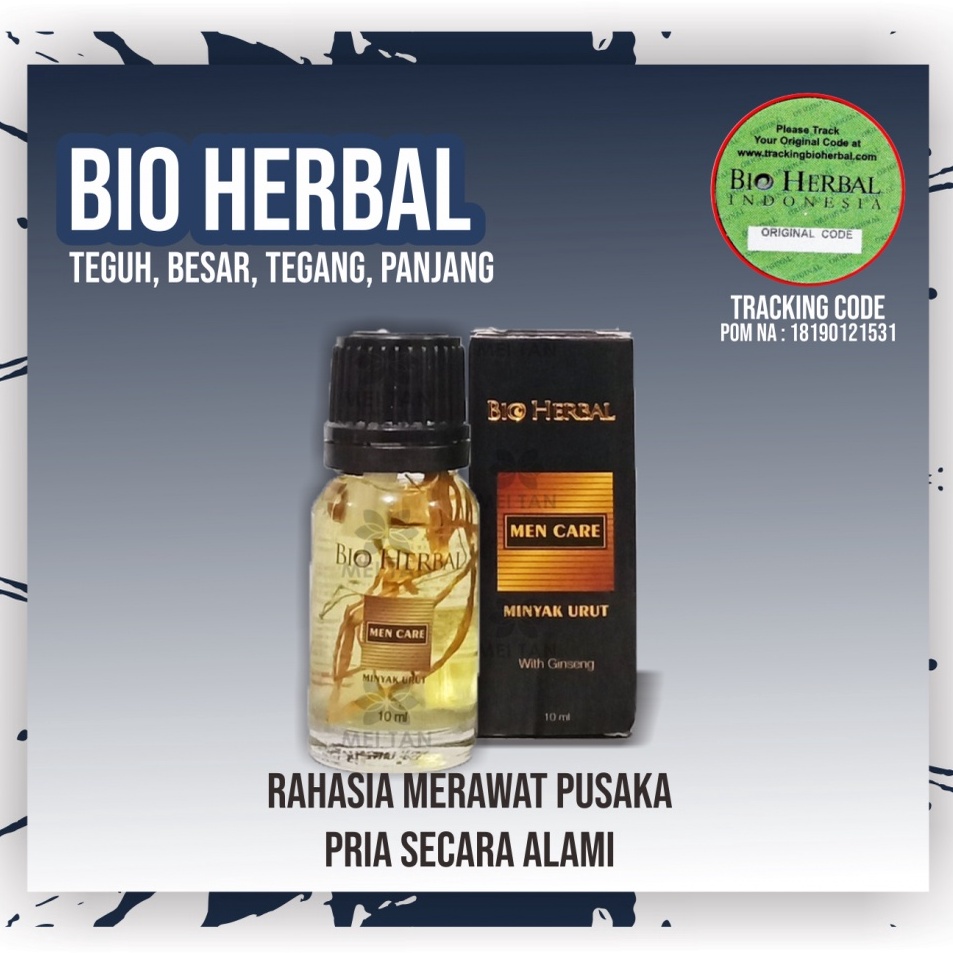 Pasti Murah MULTIPRO88 BIO HERBAL MINYAK URUT MEN CARE ORIGINAL 10ML KESEHATAN PRIA