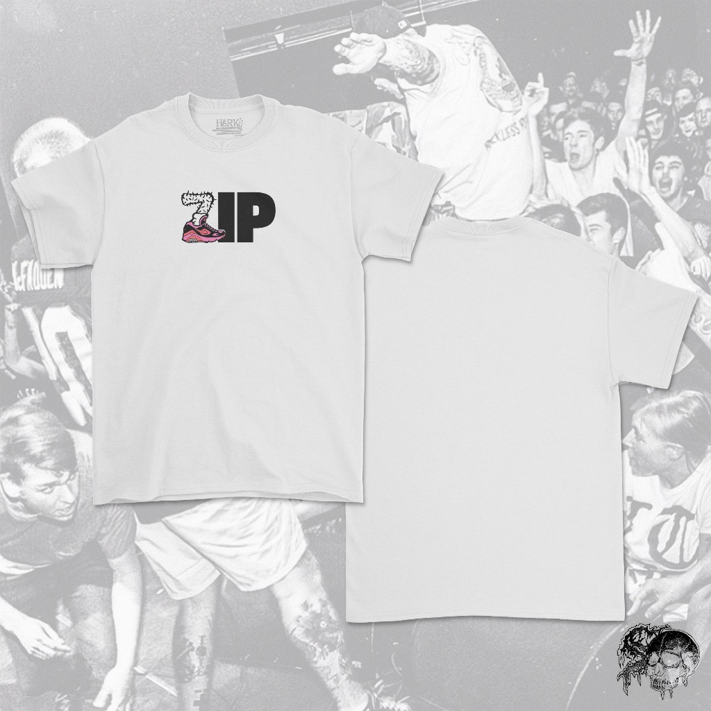 [KAOS BAND] ZIP ICONIC LOGO - NIKE | Kaos Metal | Kaos Punk | Kaos Hardcore | Baju Band | Skena | Ma